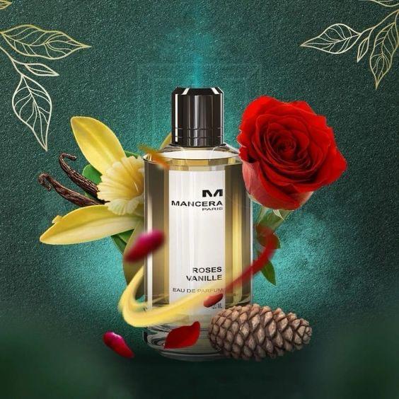 Mancera roses vanilla ( unisex ) 100 ml