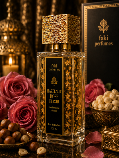 Hazelnut rose elixir